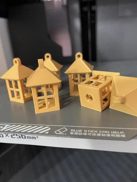 Mô hình lồng đèn mini trang trí (Lantern) - Thiết kế 3D dễ in - Image 1