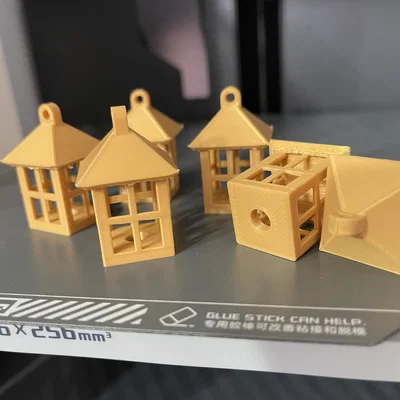 Mô hình lồng đèn mini trang trí (Lantern) - Thiết kế 3D dễ in