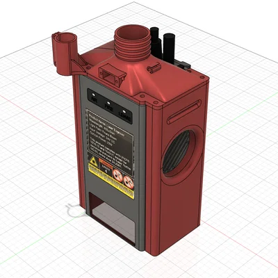 Creality Falcon 2 Fume Extractor kèm Laser Assist (Crosshairs) | Bộ hút khói