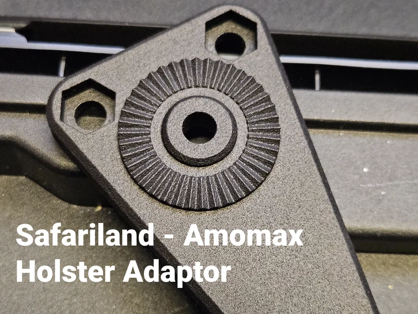 Adaptor Safariland sang Amomax Holster (Safariland to Amomax Holster Adaptor) - Image 1