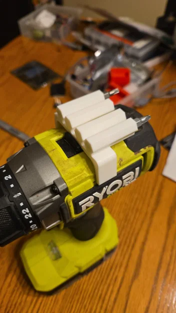 Giá đỡ mũi khoan 3D tiện lợi cho máy khoan cầm tay Ryobi - Image 2