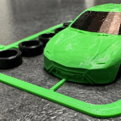 Mô hình lắp ráp 3D Lamborghini Urus dạng Kit Card cực chất