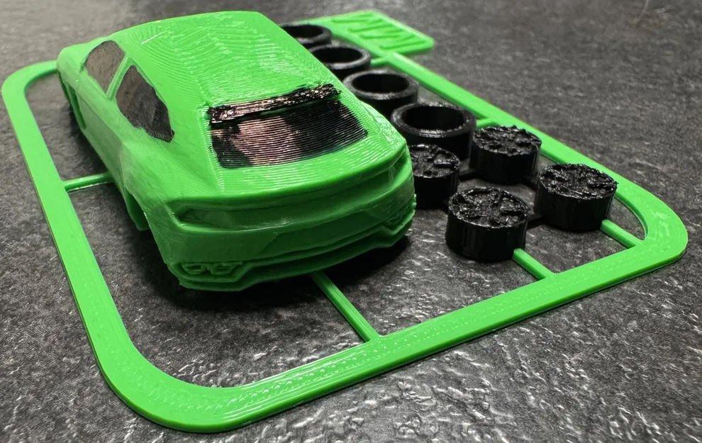 Mô hình lắp ráp 3D Lamborghini Urus dạng Kit Card cực chất - Image 7