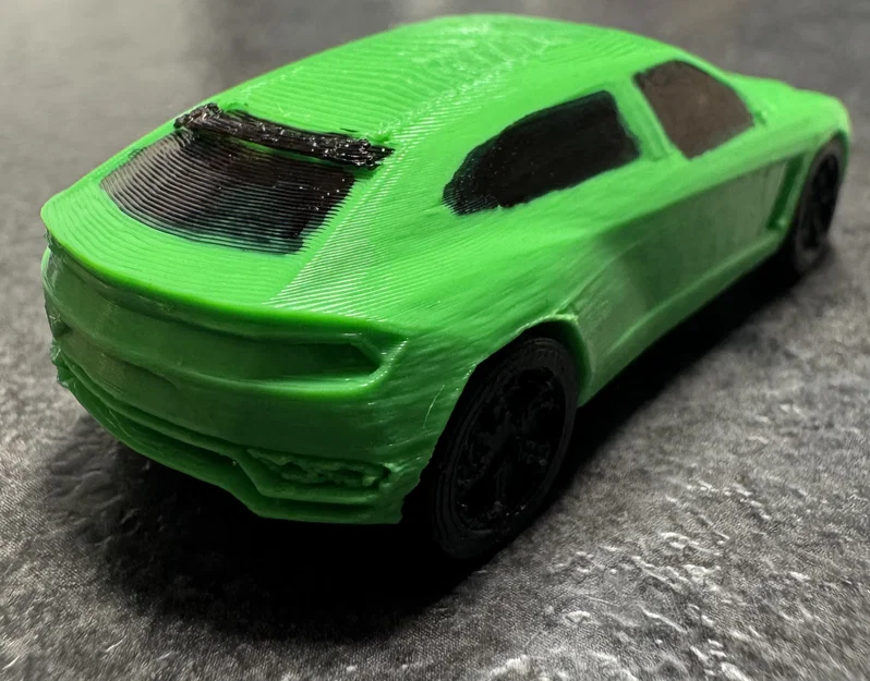 Mô hình lắp ráp 3D Lamborghini Urus dạng Kit Card cực chất - Image 12