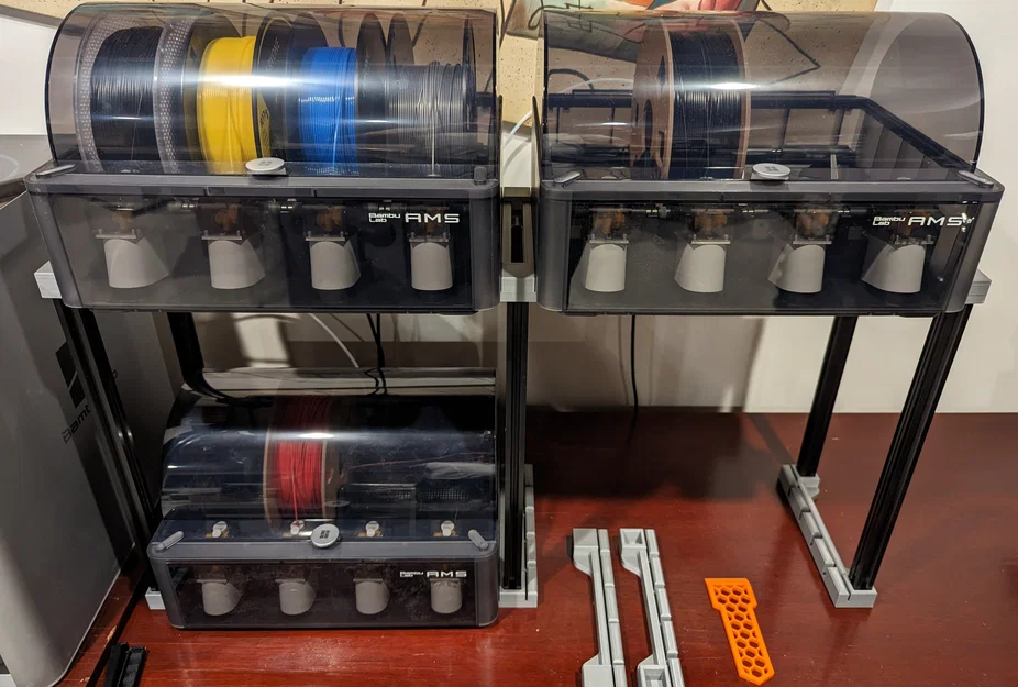 Kệ đôi AMS Bambu Labs 2 tầng V3/V5/V6 (cho từ 3 AMS trở lên) - Image 1