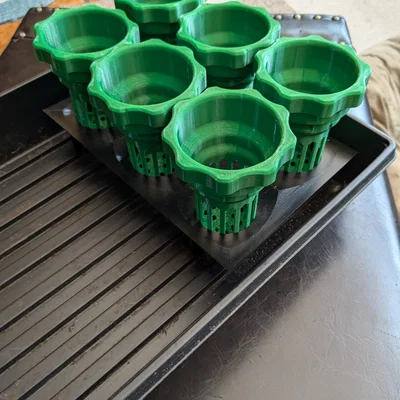 Khay ươm hạt cho grow cup của Hydroponic Tower