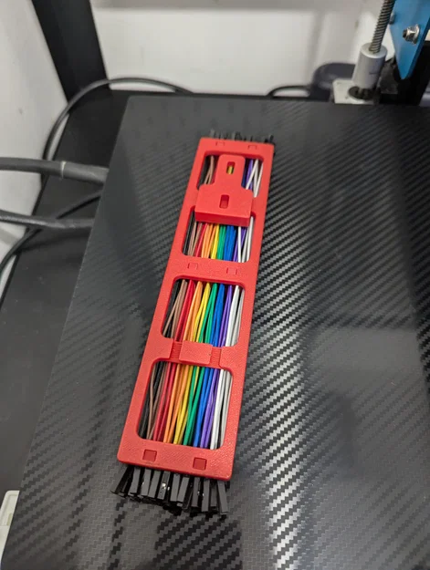 Khay sắp xếp dây Dupont/Jumper kèm tuỳ chọn móc Universal Skadis - Image 4