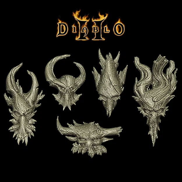 Mô hình 3D Thorned Hulk từ Diablo II - 10 tư thế sống động - Image 2