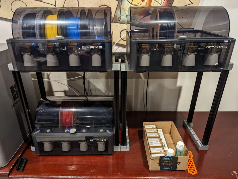 Giá đỡ 2 tầng cho Bambu Labs AMS V3, V5, V6, Vx - Image 2