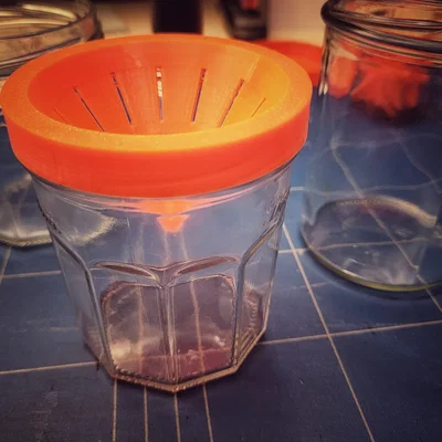 Bẫy ruồi giấm (Fruit fly trap) cho hũ mứt – lỗ mở ~71mm
