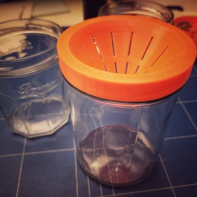 Bẫy ruồi giấm (Fruit fly trap) cho hũ mứt – lỗ mở ~71mm