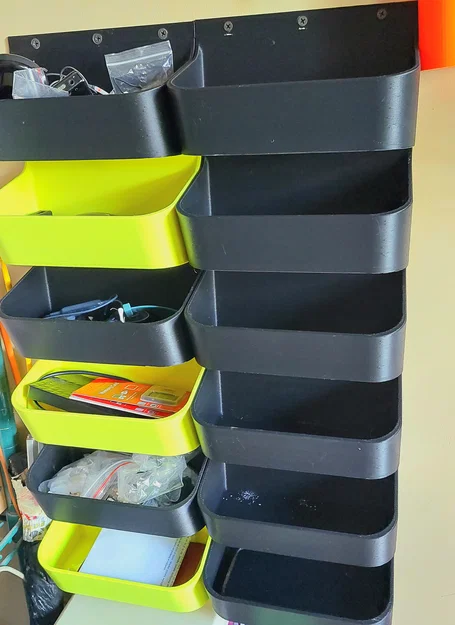 Hộp/khay Storage Wall gắn tường – xếp chồng (stackable) - Image 3