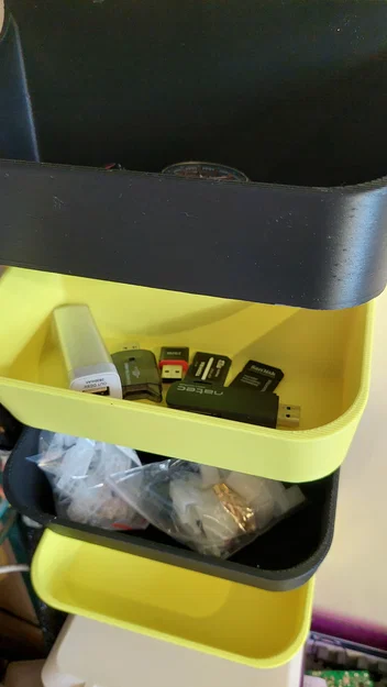 Hộp/khay Storage Wall gắn tường – xếp chồng (stackable) - Image 7