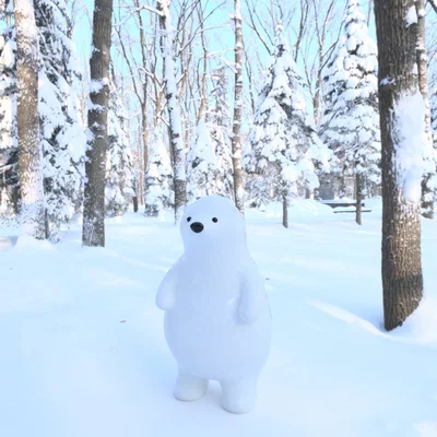 Mô hình in 3D gấu Bắc Cực Kumaty siêu đáng yêu