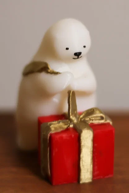 Mô hình 3D gấu Bắc Cực tặng quà chim cánh cụt siêu đáng yêu - Image 2