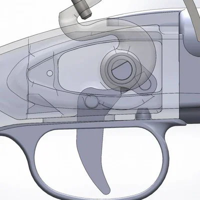 Súng Flintlock Prop Có Cơ Cấu Hoạt Động (Functioning Action)