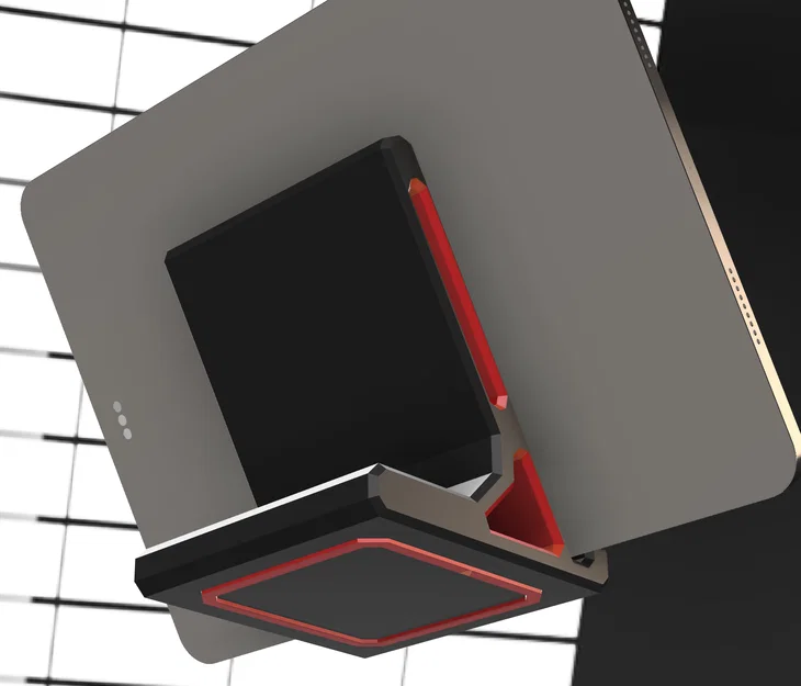 Giá đỡ máy tính bảng (Tablet Stand) in 3D tiện dụng - Image 3