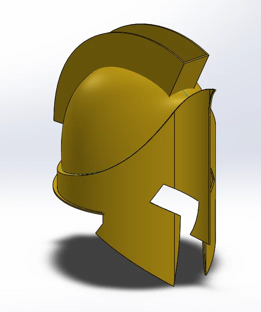 Mũ Giáp Spartan Vua Leonidas (King Leonidas Spartan Helmet) - Image 1