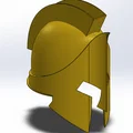 Mũ Giáp Spartan Vua Leonidas (King Leonidas Spartan Helmet) - Thumbnail 1