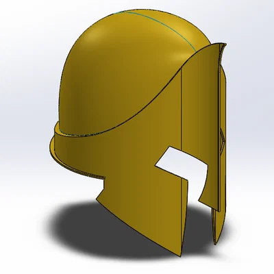 Mũ Giáp Spartan Vua Leonidas (King Leonidas Spartan Helmet)