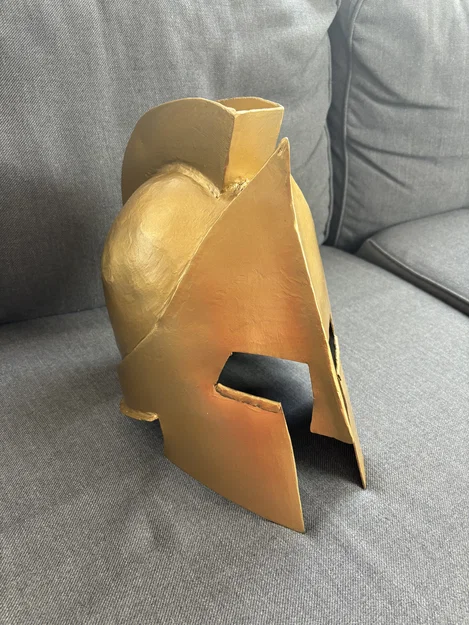 Mũ Giáp Spartan Vua Leonidas (King Leonidas Spartan Helmet) - Image 4