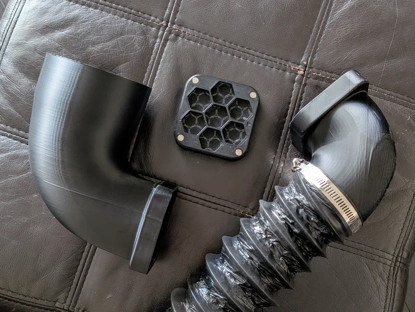 Ống dẫn khí xả gắn nam châm tháo rời cho K1/K1C - Image 1