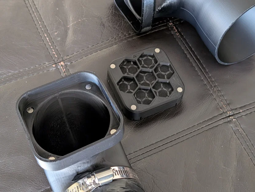 Ống dẫn khí xả gắn nam châm tháo rời cho K1/K1C - Image 2