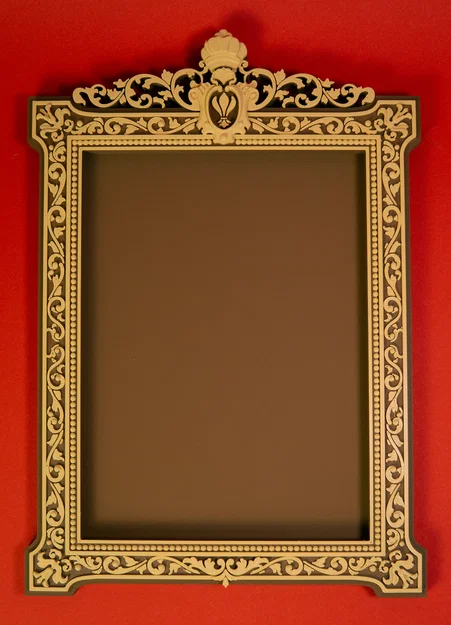 Khung hình Baroque/Victorian A5 (210×148 mm) (Cập nhật: có chân chống) - Image 2