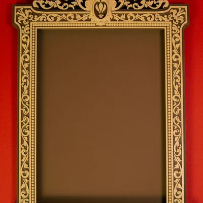 Khung hình Baroque/Victorian A5 (210×148 mm) (Cập nhật: có chân chống)