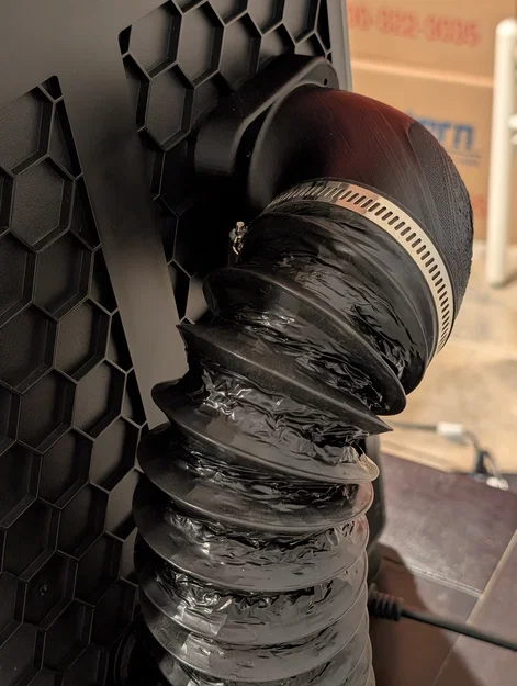 Ống dẫn khí xả gắn nam châm tháo rời cho K1/K1C - Image 6