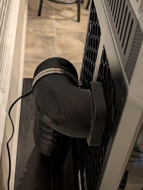 Ống dẫn khí xả gắn nam châm tháo rời cho K1/K1C - Image 8