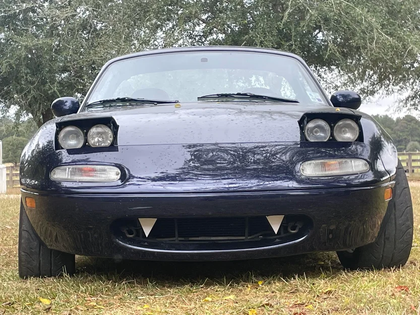 Bộ răng nanh (Fang) in 3D trang trí cho xe Mazda Miata NA và NB - Image 2