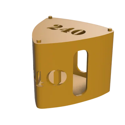 Hộp đựng giấy nhám tam giác cho máy chà nhám rung (Oscillating)