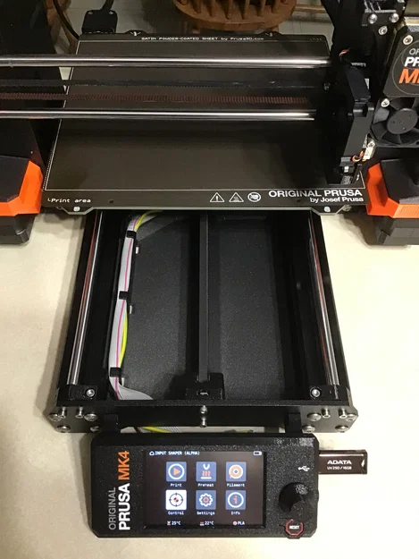 Tấm đế (Baseplate) tùy chỉnh cho máy in 3D Prusa MK4S gọn gàng - Image 2