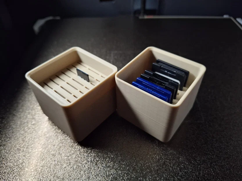 Hộc Gridfinity đựng thẻ SD/Micro-SD - Image 1