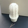 Giá cắm tăm hình xương rồng (Cactus Toothpick Holder) - Thumbnail 2