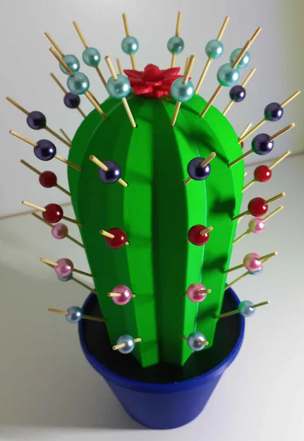 Khay Cắm Tăm Hình Xương Rồng Bản Cải Tiến (Fusion 360) - Image 1