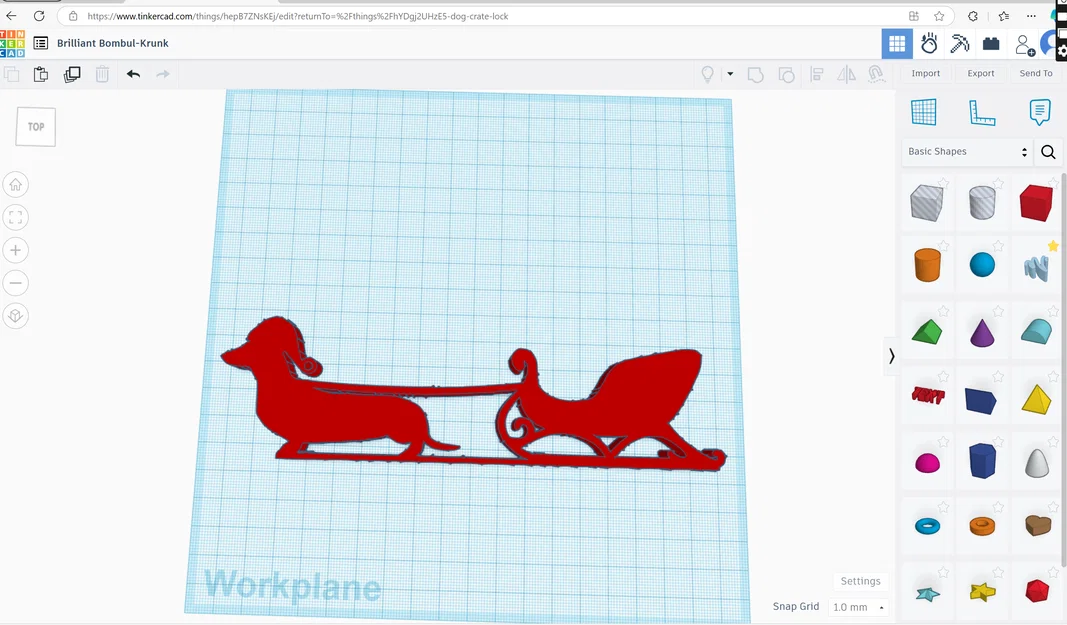 Tranh treo tường chó Giáng Sinh kéo xe trượt tuyết - Image 2