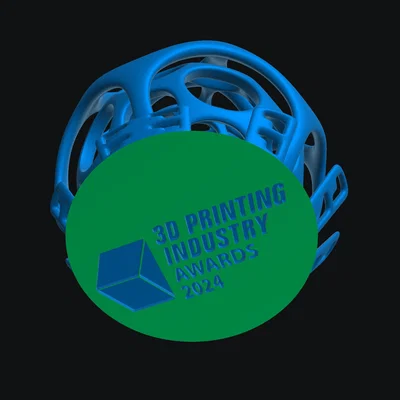 2024 3D Printing Industry Awards 3 – Mẫu cúp/giải thưởng in 3D