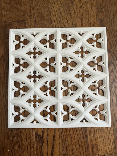 Mô hình trang trí họa tiết Gothic Carlisle Cathedral in 3D - Image 1