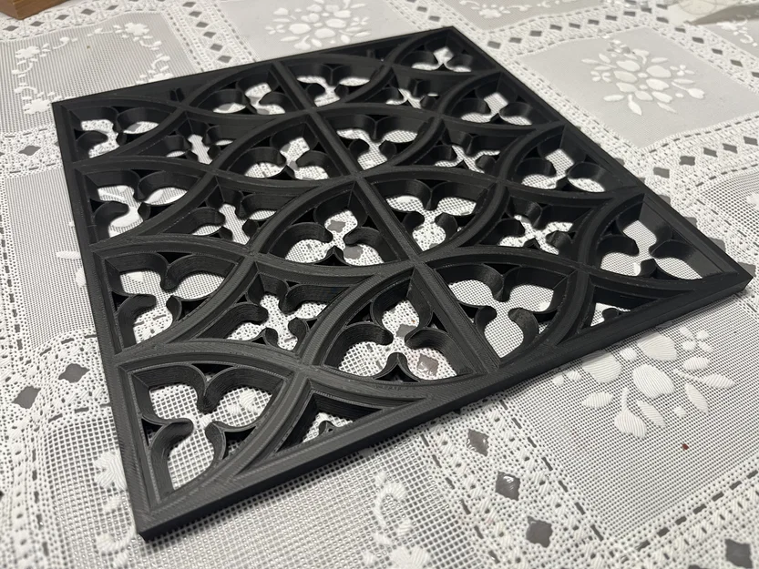 Mô hình trang trí họa tiết Gothic Carlisle Cathedral in 3D - Image 2