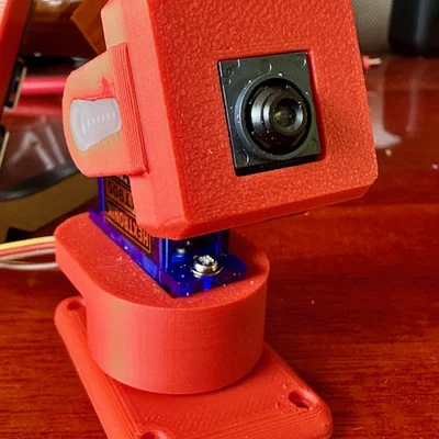 Pi AI Cam pan & tilt đơn giản (2DOF servo stand)