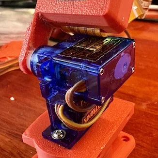 Pi AI Cam pan & tilt đơn giản (2DOF servo stand)