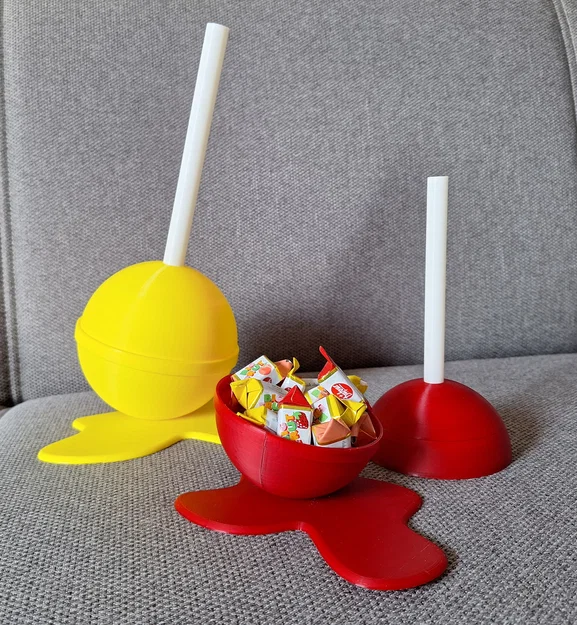Mô hình hộp đựng kẹo 3D (Lollipop Candy Holder) siêu độc đáo - Image 1