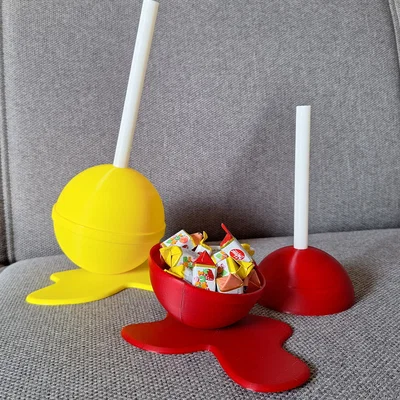 Mô hình hộp đựng kẹo 3D (Lollipop Candy Holder) siêu độc đáo