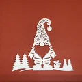 Weihnachtsgnom – Gnome Giáng Sinh treo hoặc để bàn (nhiều đế) - Thumbnail 1