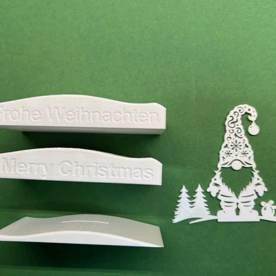 Weihnachtsgnom – Gnome Giáng Sinh treo hoặc để bàn (nhiều đế)