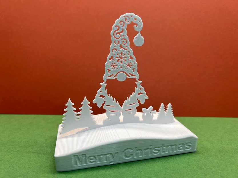 Weihnachtsgnom – Gnome Giáng Sinh treo hoặc để bàn (nhiều đế) - Image 3