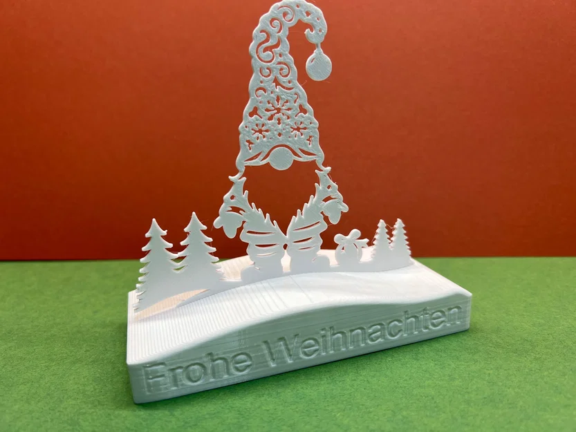 Weihnachtsgnom – Gnome Giáng Sinh treo hoặc để bàn (nhiều đế) - Image 4