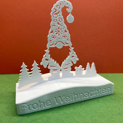 Weihnachtsgnom – Gnome Giáng Sinh treo hoặc để bàn (nhiều đế)